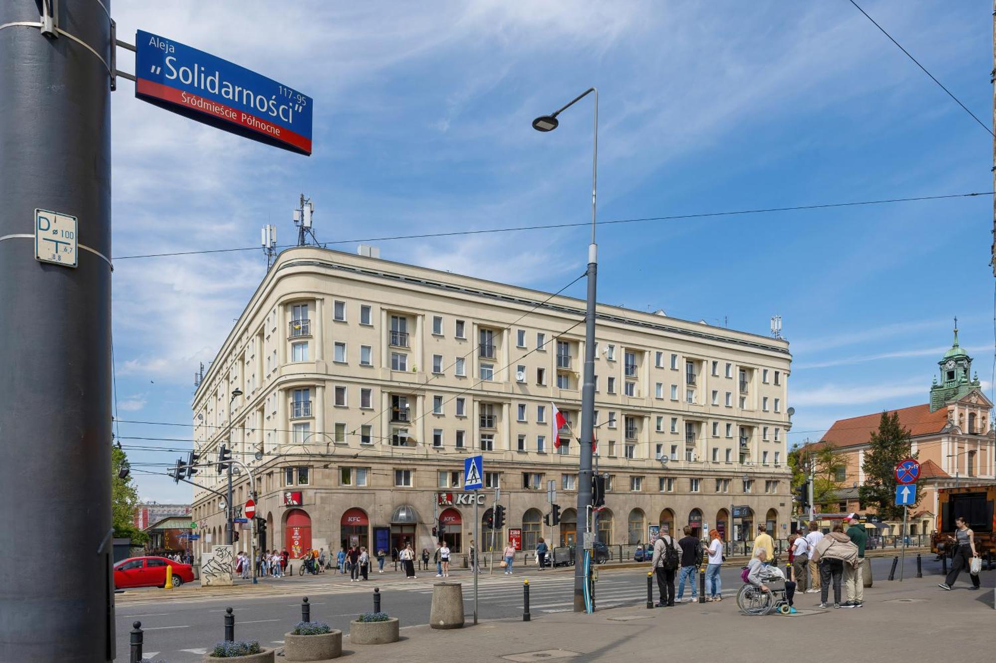 J&W Apartments Studio Solidarnosci 바르샤바 외부 사진